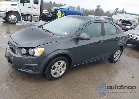 2014 Chevrolet Sonic Ls Auto from USA, damaged, VIN 1G1JA5SH2E4130677